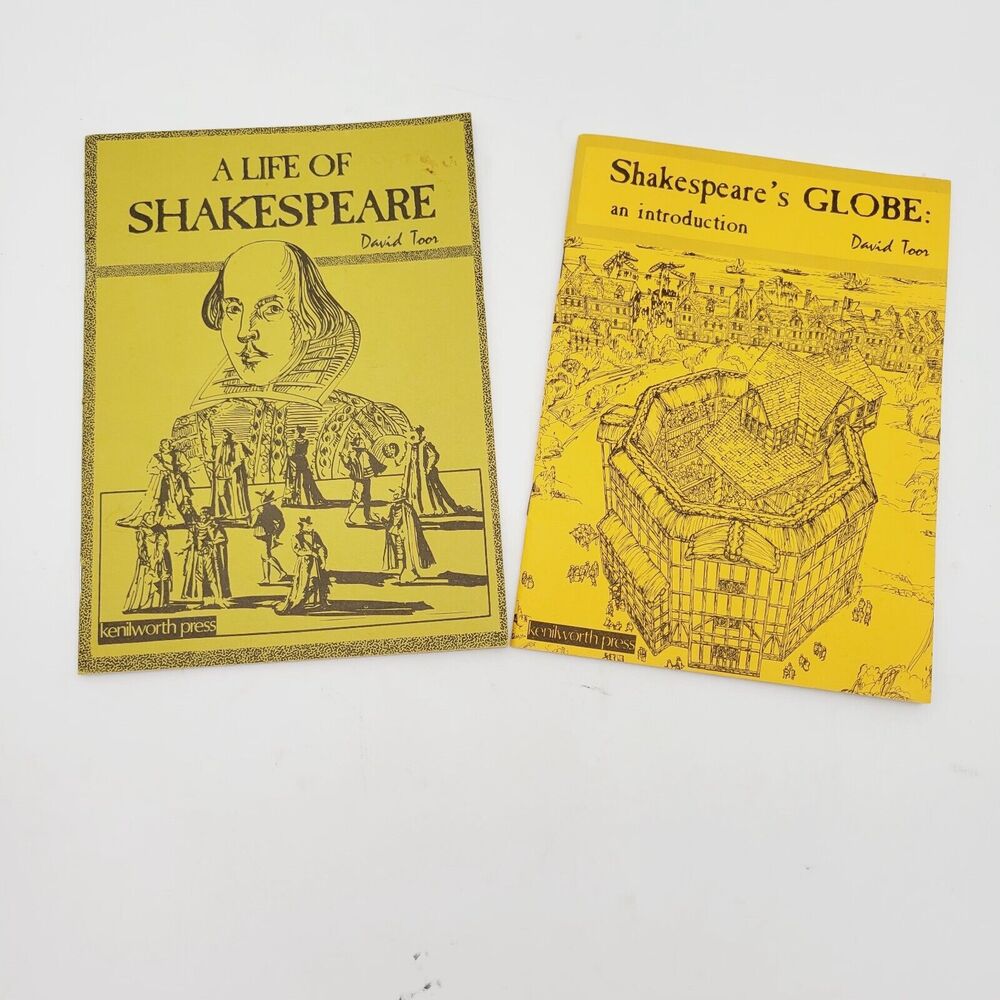 Shakespeare Globe An Introduction & A Life Of Shakespeare Booklet By David Toor